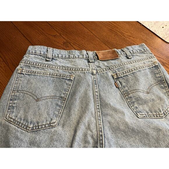 Vintage Levi's Blue Jeans 540 Denim Brown Tab Relaxed Fit Made in USA Men 34x28 - Picture 8 of 8